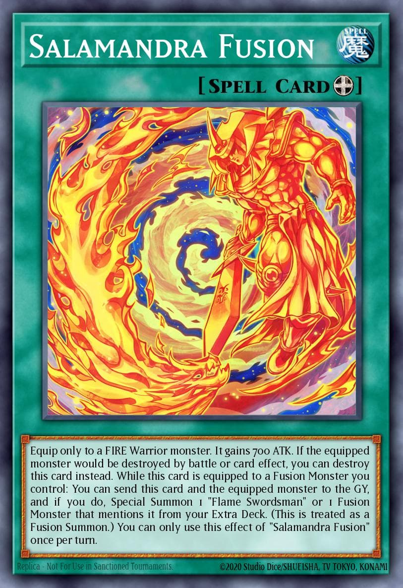 Salamandra Fusion Maze of Millennia card