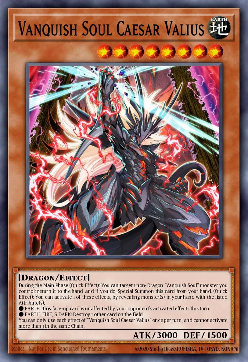 Vanquish Soul Caesar Valius Wild Survivors card