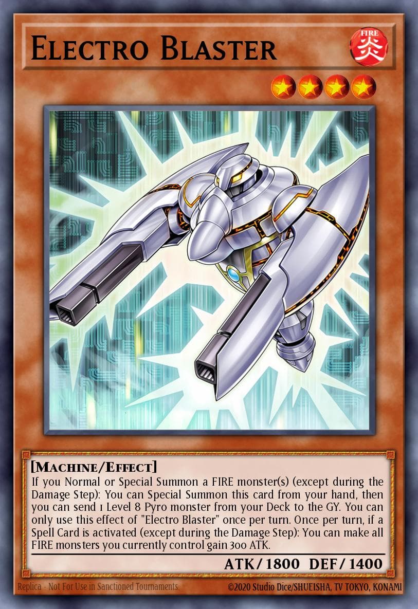 Electro Blaster Battles of Legend: Terminal Revenge card