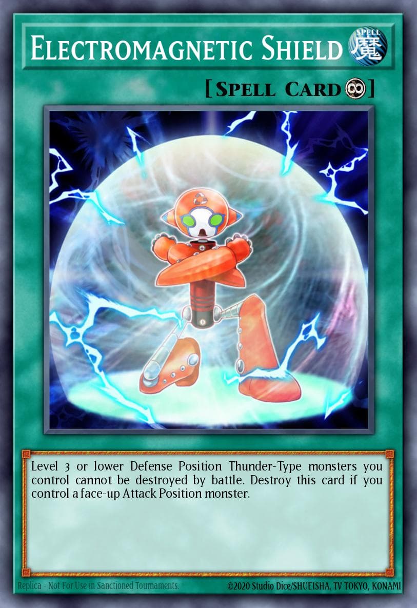 Electromagnetic Shield The Shining Darkness Sneak Peek Participation Card card