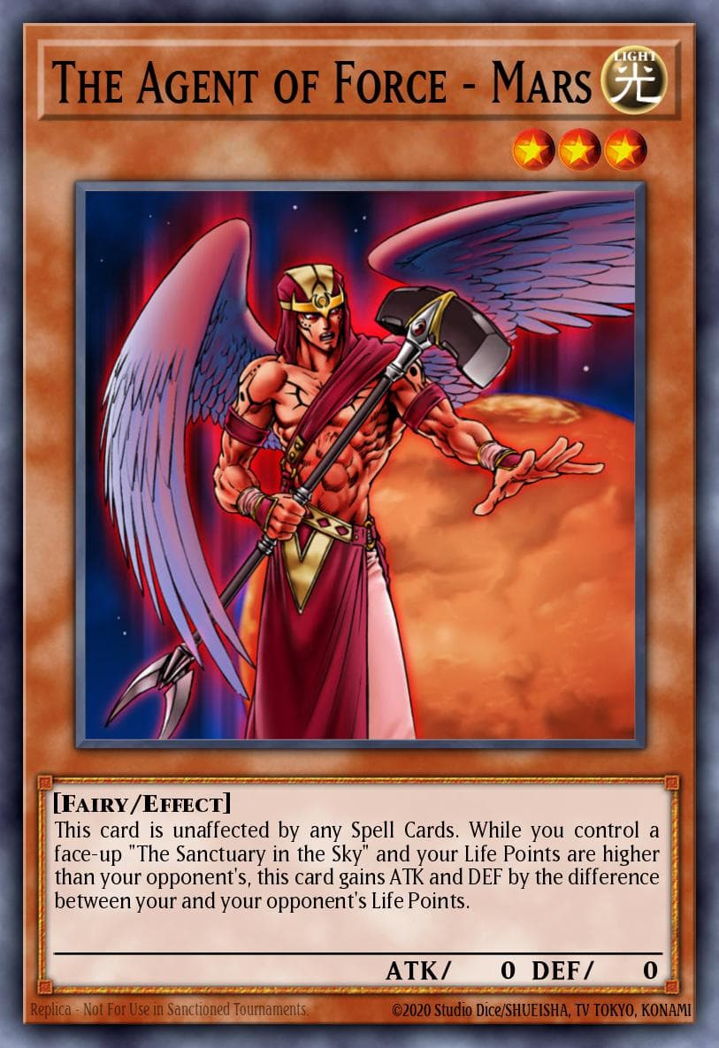 The Agent of Force - Mars Lost Sanctuary Structure Deck card