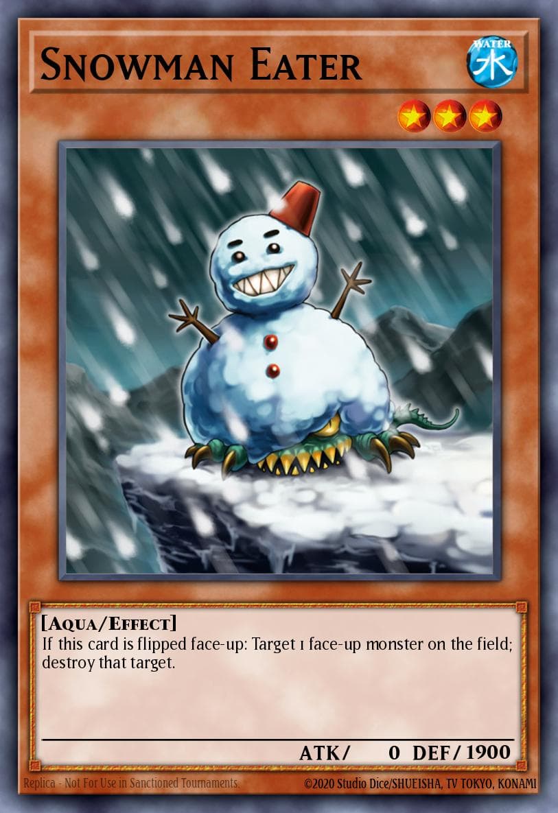 Snowman Eater Yu-Gi-Oh! Advent Calendar (2018) card