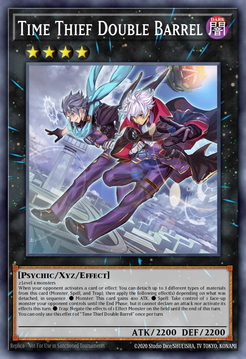 Time Thief Double Barrel Ghosts From the Past card