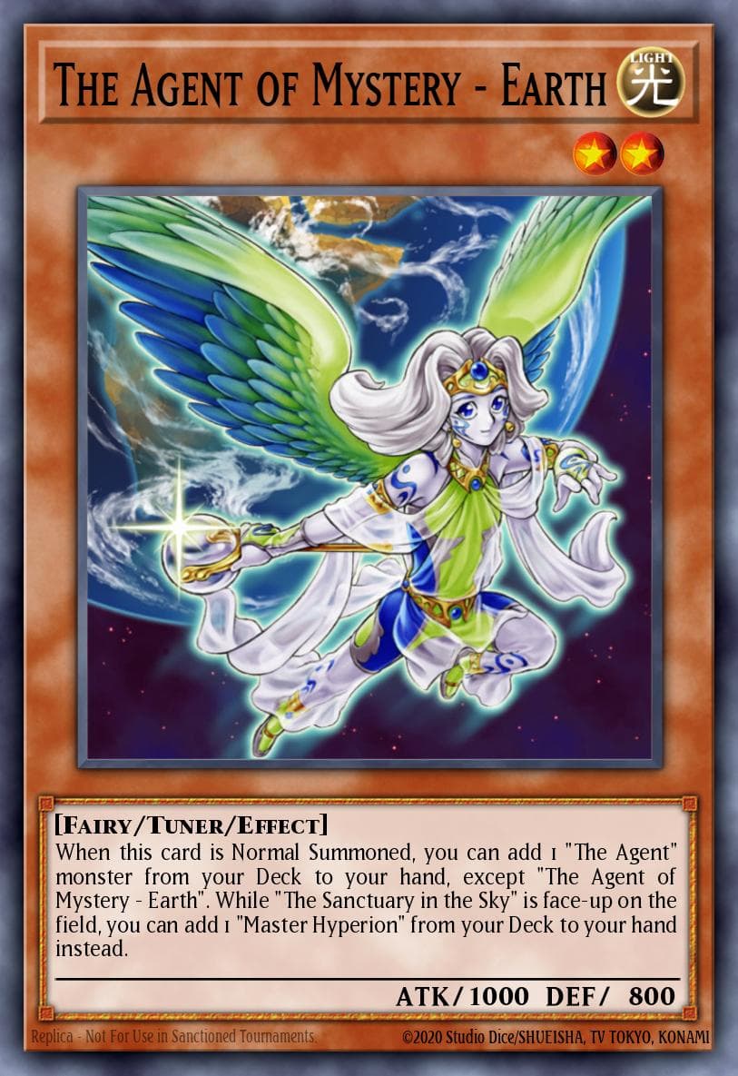 The Agent of Mystery - Earth Lost Sanctuary Structure Deck card