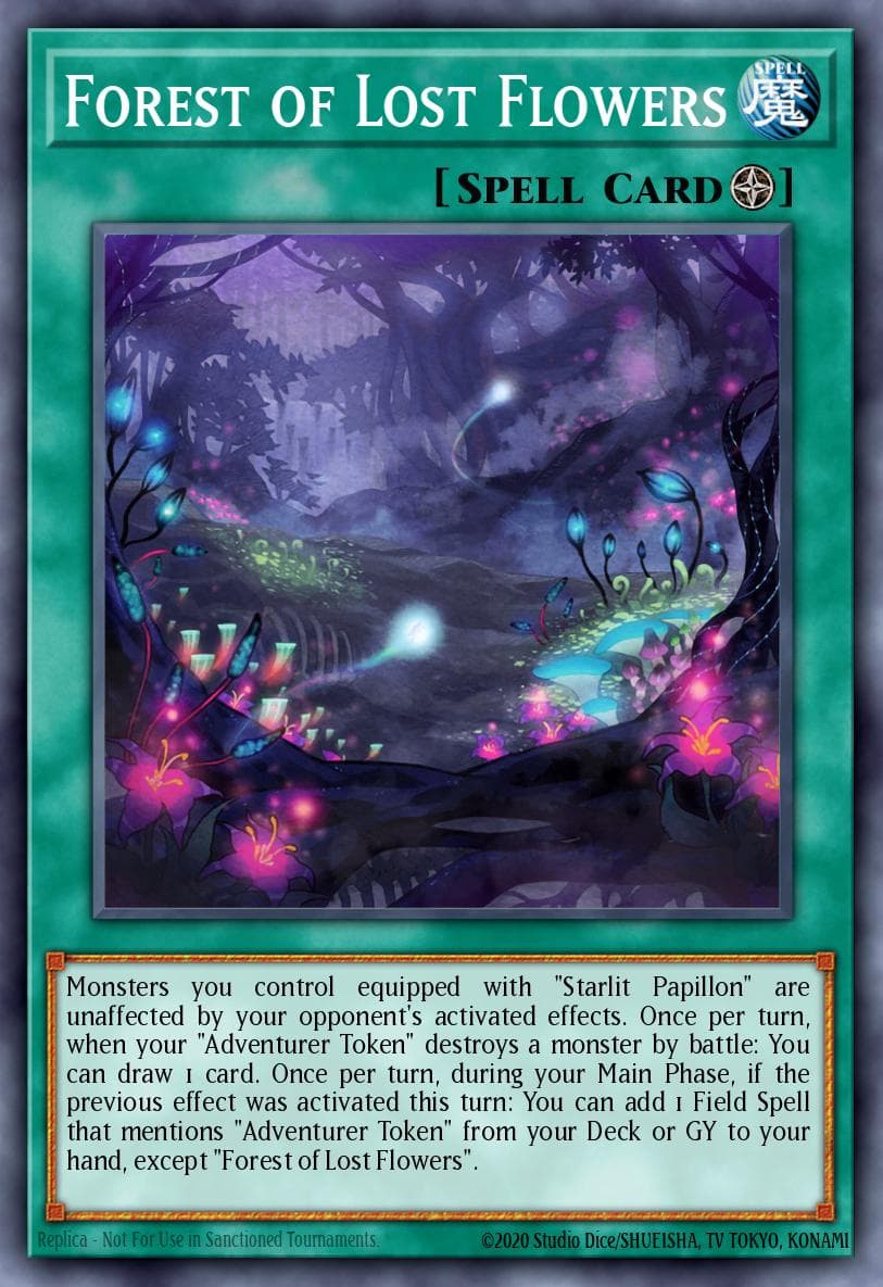 Forest of Lost Flowers Battles of Legend: Monstrous Revenge card