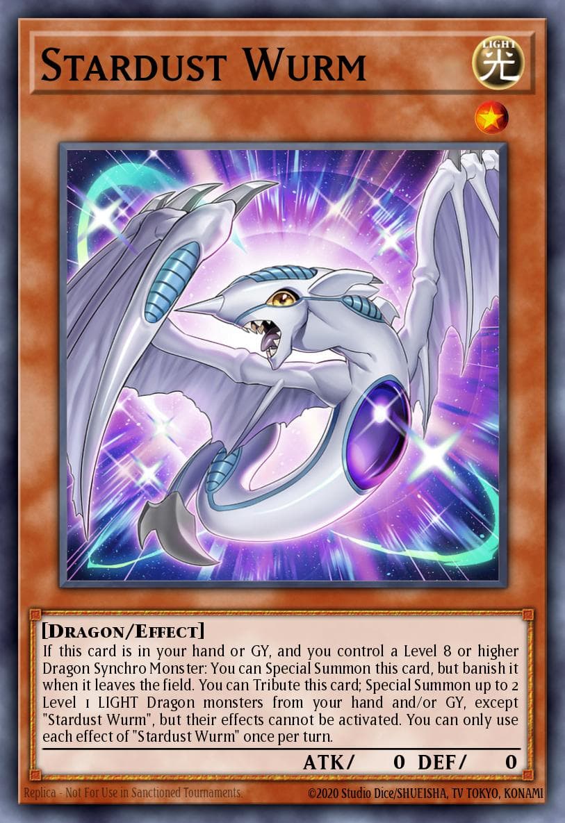 Stardust Wurm Duelist Nexus card