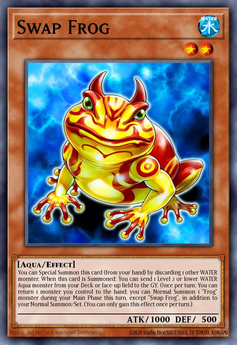 Swap Frog Duel Overload card