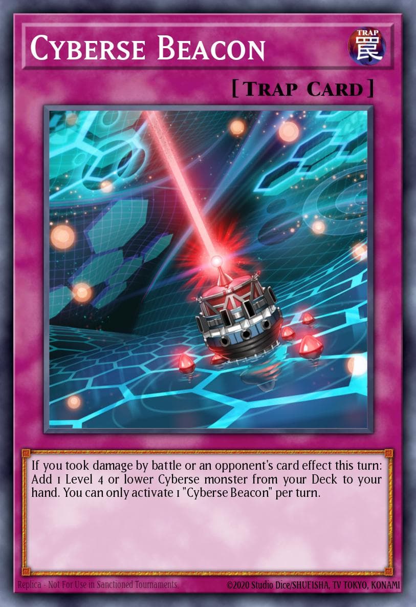 Cyberse Beacon Code of the Duelist Special Edition card