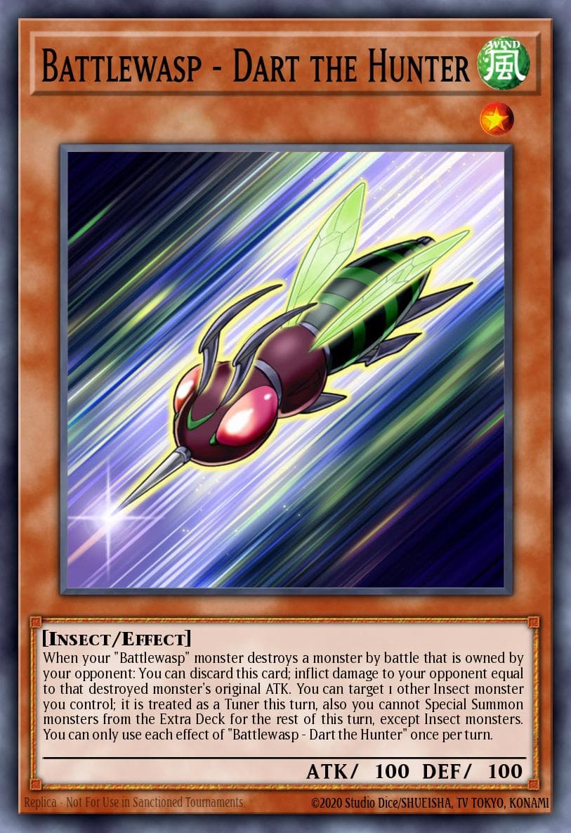 Battlewasp - Dart the Hunter Battles of Legend: Hero's Revenge card