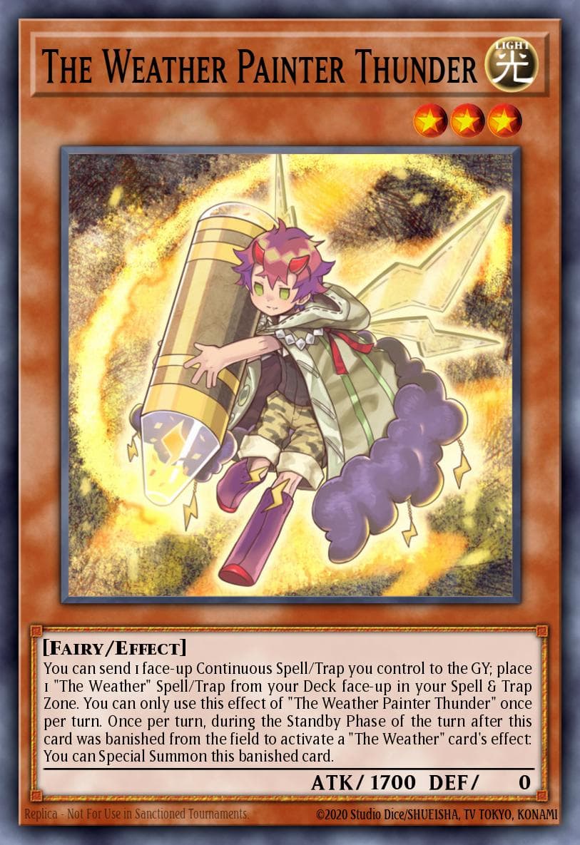 The Weather Painter Thunder Maximum Gold: El Dorado card