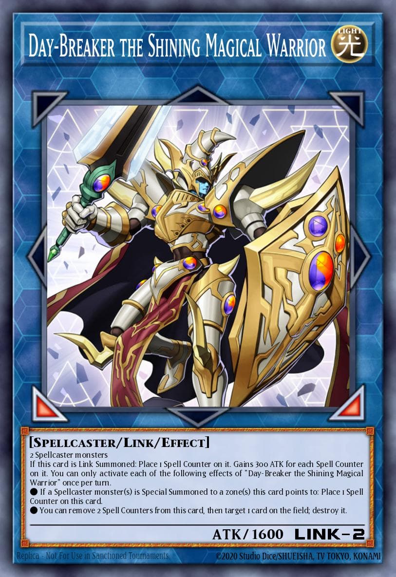 Day-Breaker the Shining Magical Warrior Structure Deck: Order of the Spellcasters card