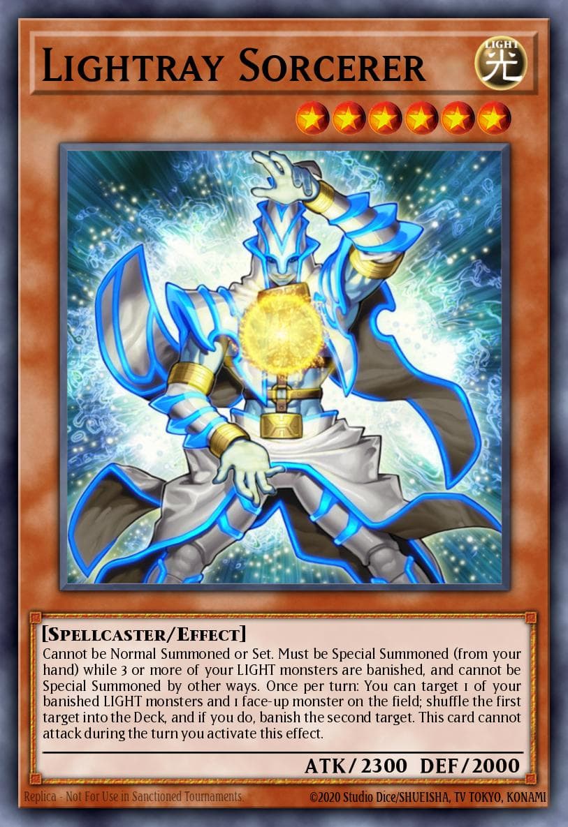 Lightray Sorcerer Galactic Overlord Sneak Peek Participation Card card