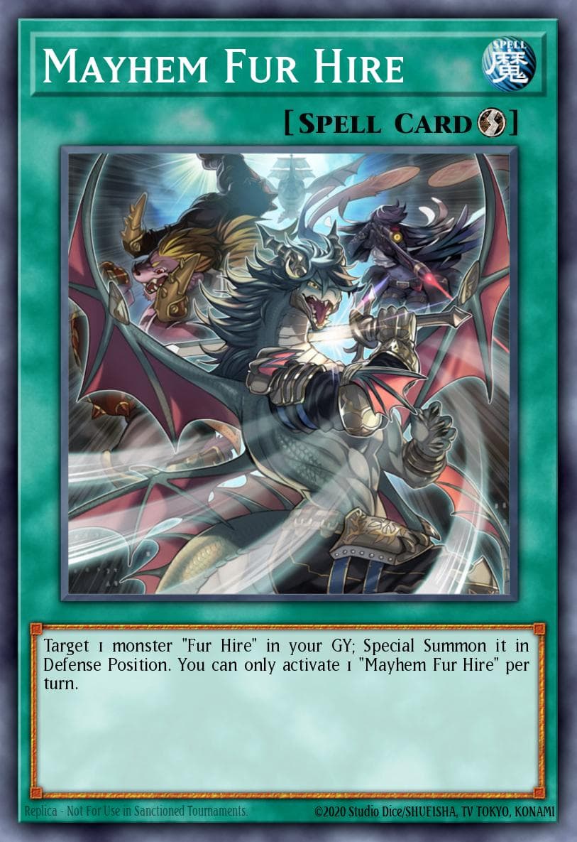 Mayhem Fur Hire Maze of Muertos card
