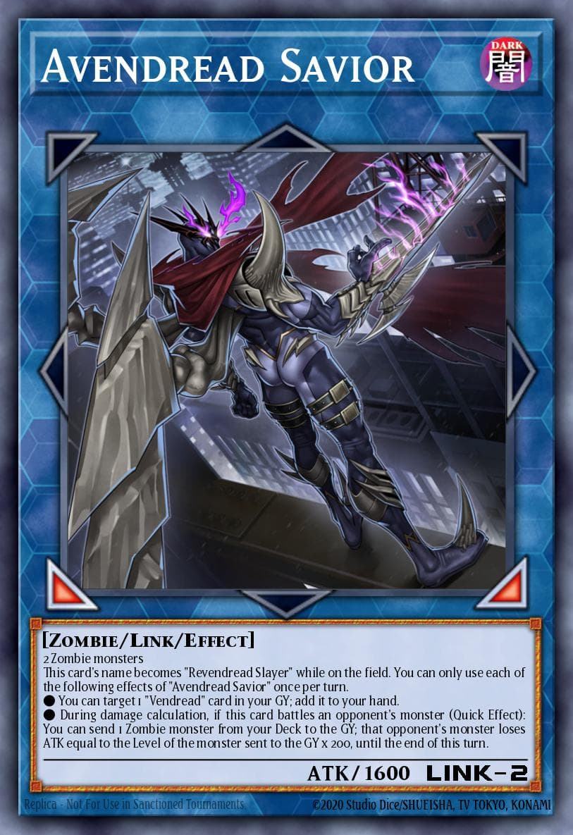 Avendread Savior Battles of Legend: Hero's Revenge card