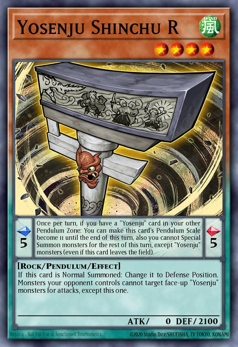 Yosenju Shinchu R The Secret Forces card