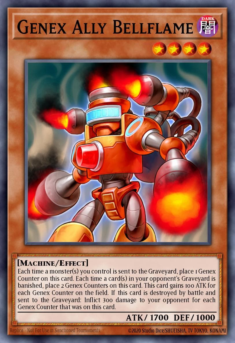 Genex Ally Bellflame Battle Pack 3: Monster League card