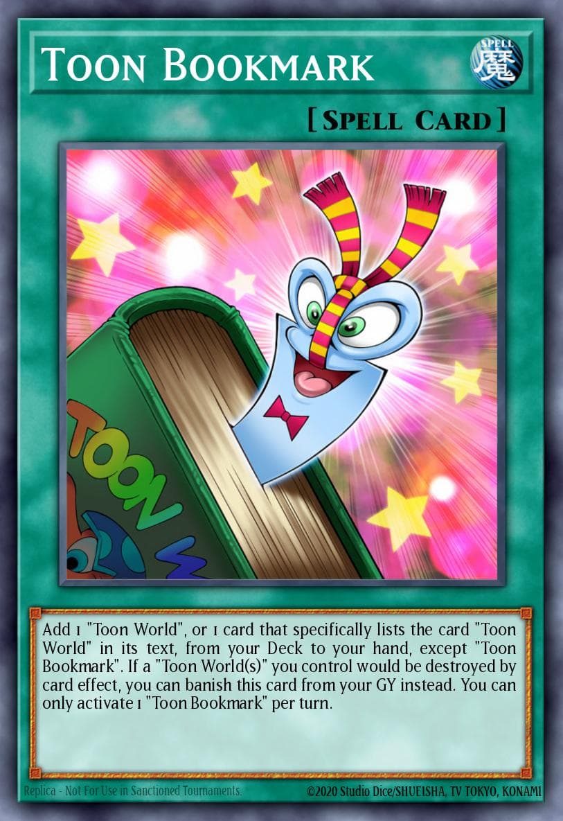 Toon Bookmark Battles of Legend: Crystal Revenge card