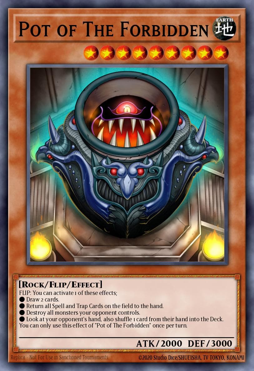 Pot of The Forbidden Dimension of Chaos: Special Edition card
