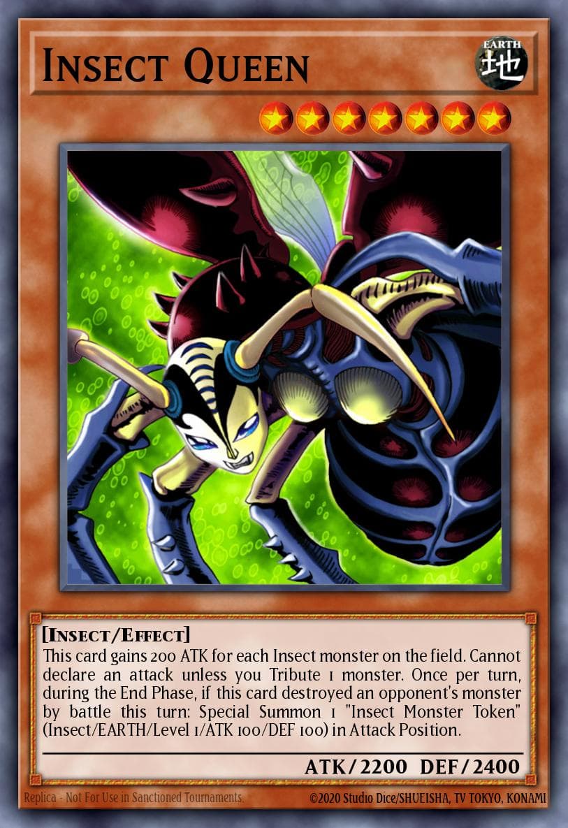 Insect Queen Dark Beginning 2 card