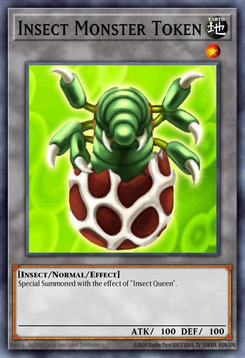 昆蟲怪獸衍生物 遊戲王 card
