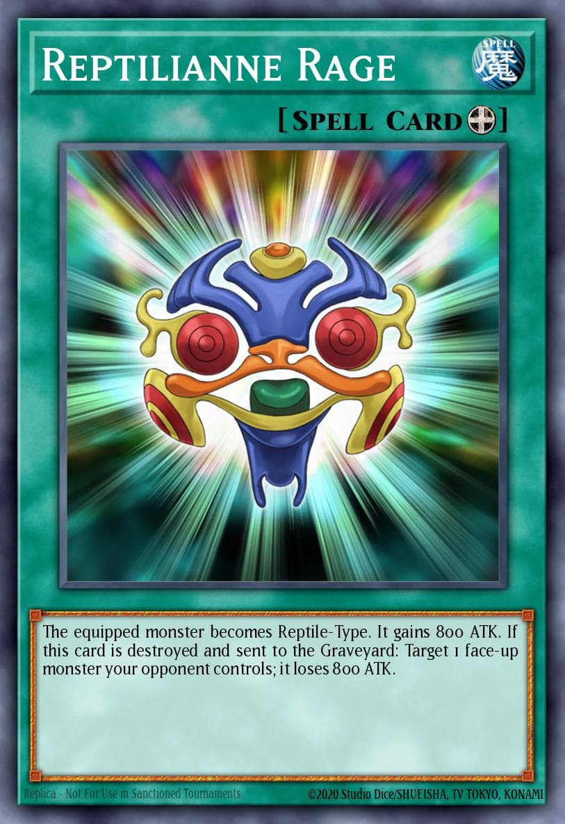 Reptilianne Rage Absolute Powerforce: Special Edition card