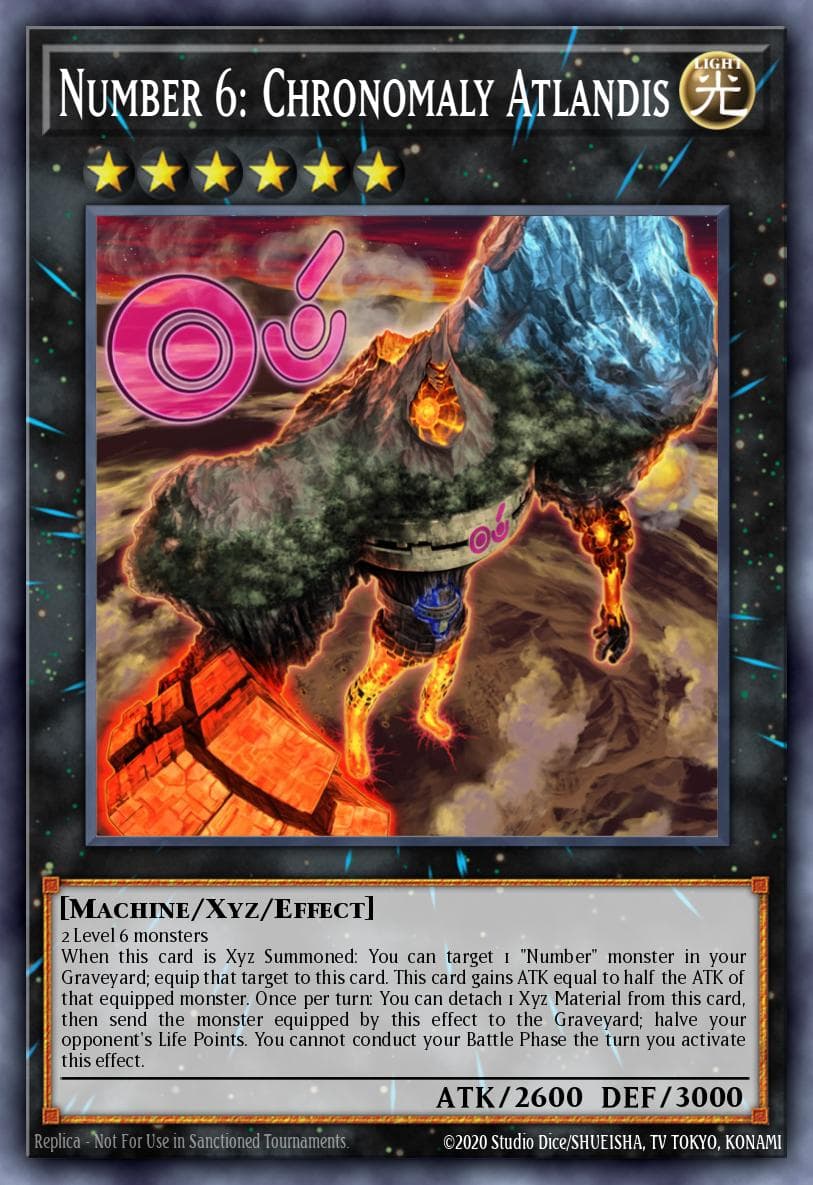 Number 6: Chronomaly Atlandis Super Starter: V for Victory card
