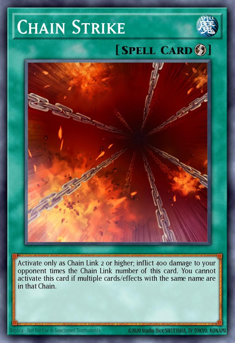 Chain Strike Cyberdark Impact card