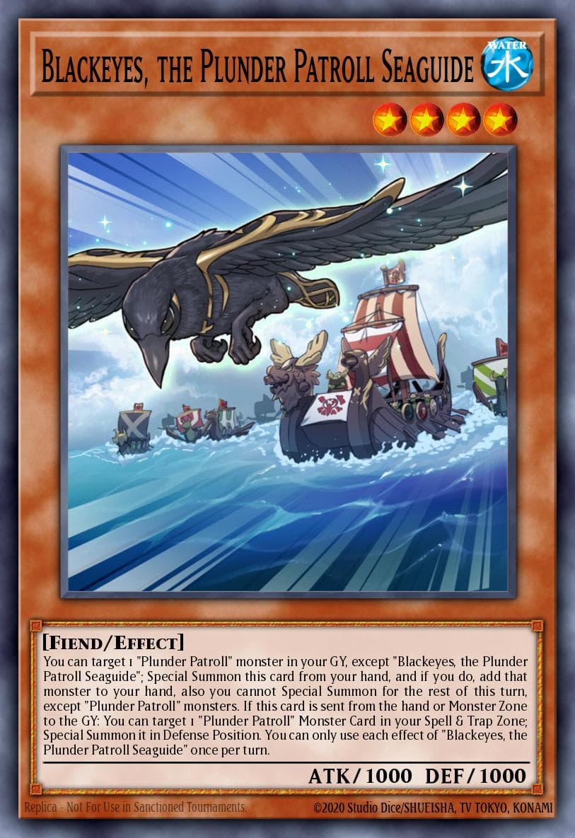 Blackeyes, the Plunder Patroll Seaguide 2022 Tin of the Pharaoh's Gods card