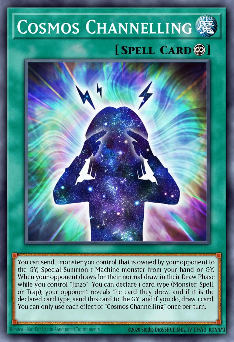 Cosmos Channelling Legendary Duelists: Rage of Ra card