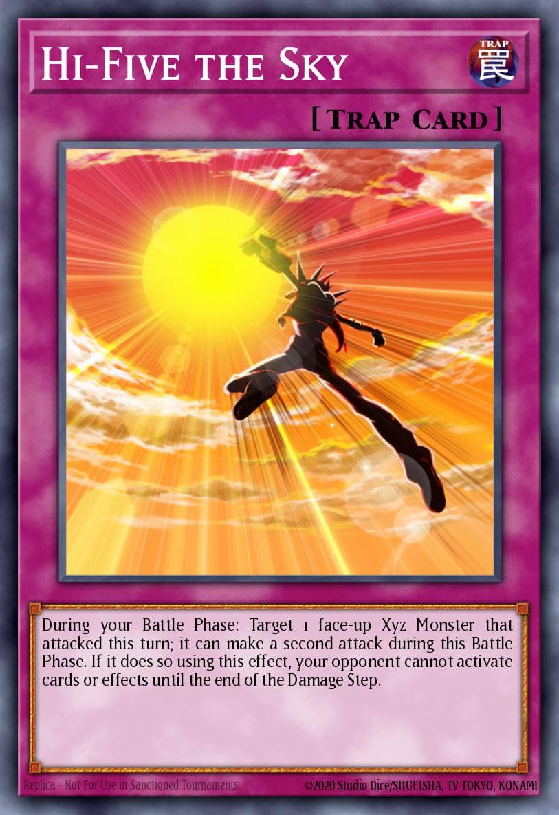 Hi-Five the Sky World Superstars card