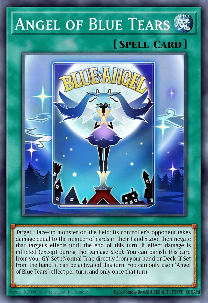 Angel of Blue Tears 25th Anniversary Tin: Dueling Mirrors card