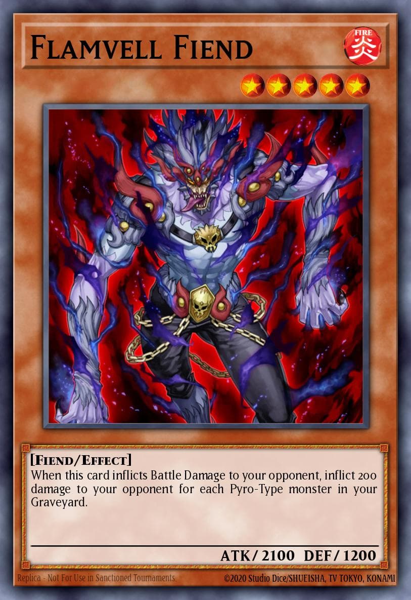 Flamvell Fiend OTS Tournament Pack 18 (POR) card