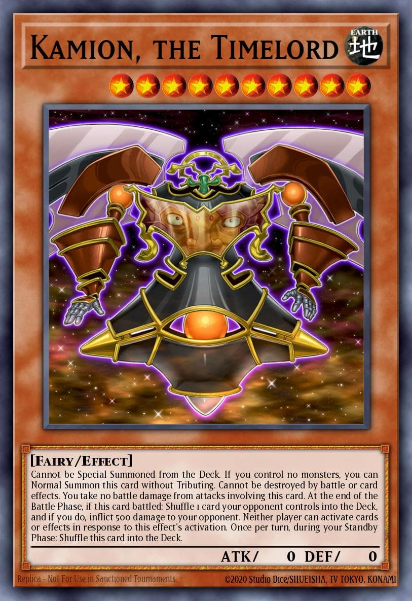 Kamion, the Timelord Battles of Legend: Light's Revenge card