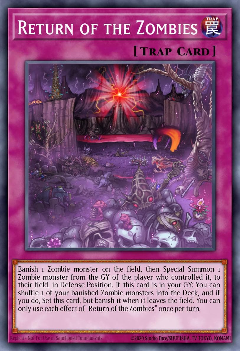 Return of the Zombies Structure Deck: Zombie Horde card