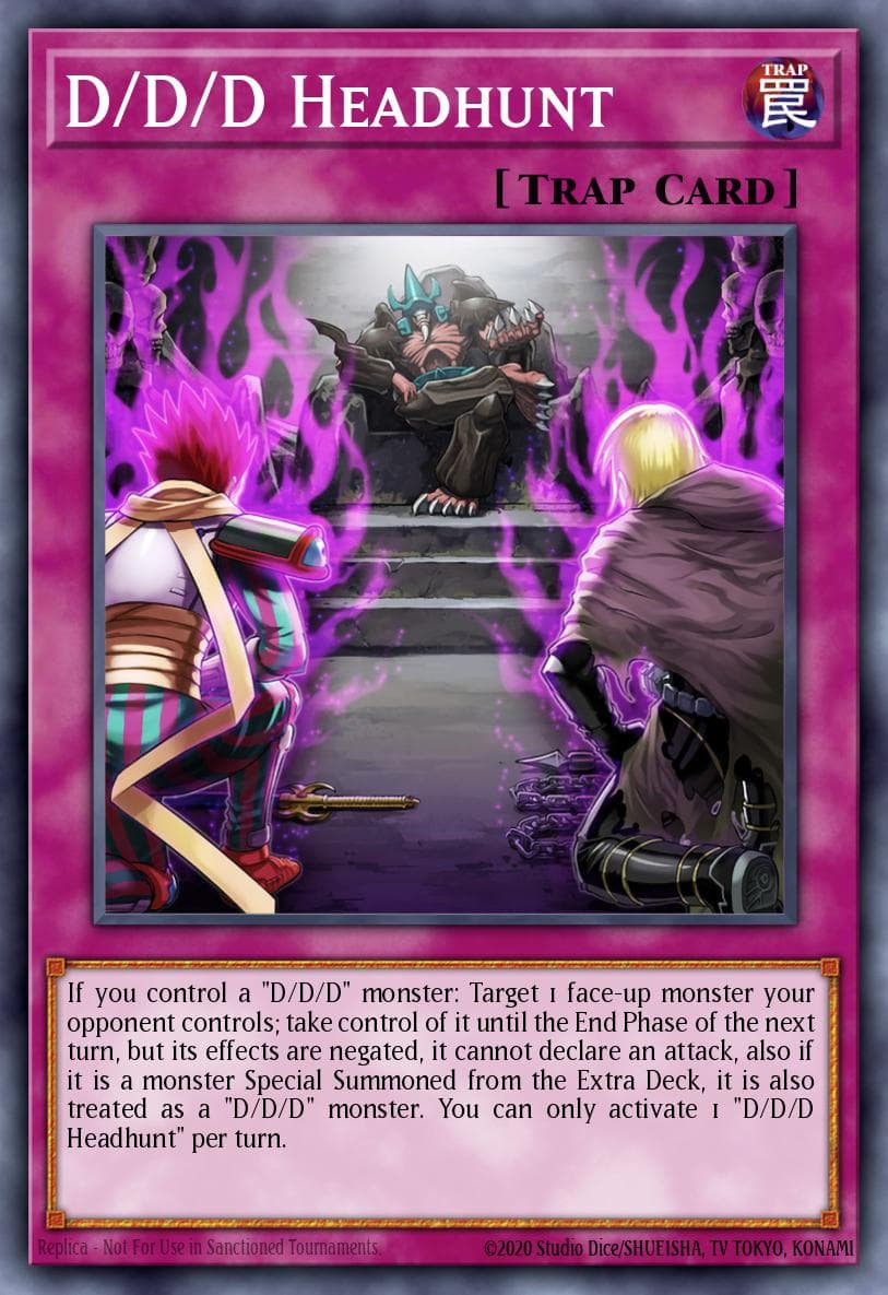 D/D/D Headhunt Battle of Chaos card