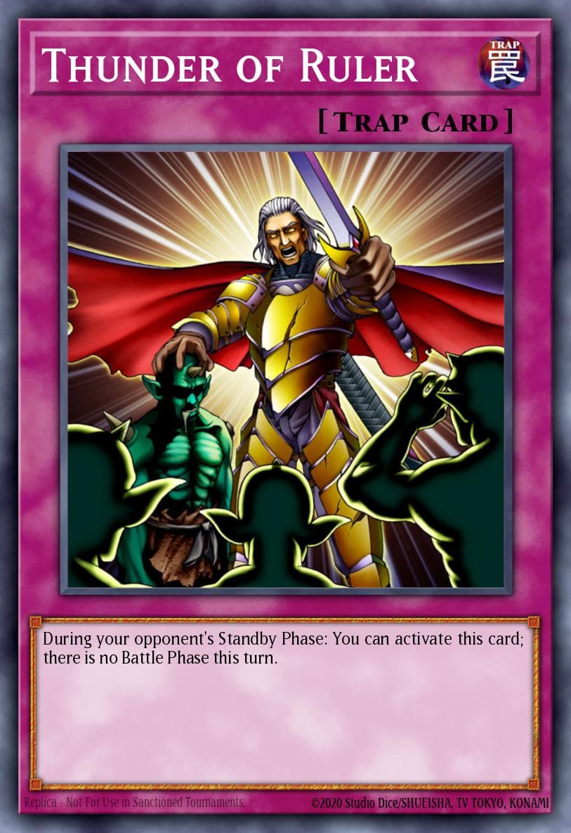 Thunder of Ruler Astral Pack One card