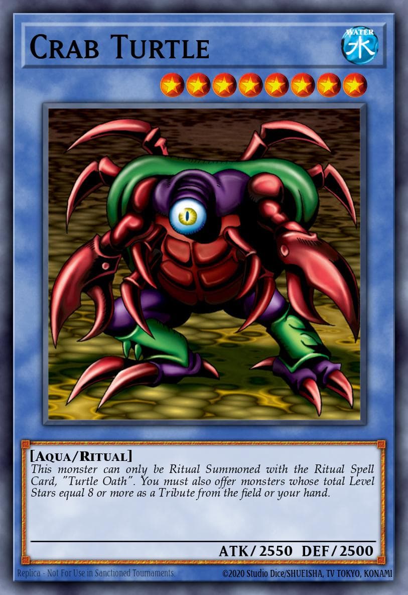 Crab Turtle Spell Ruler card