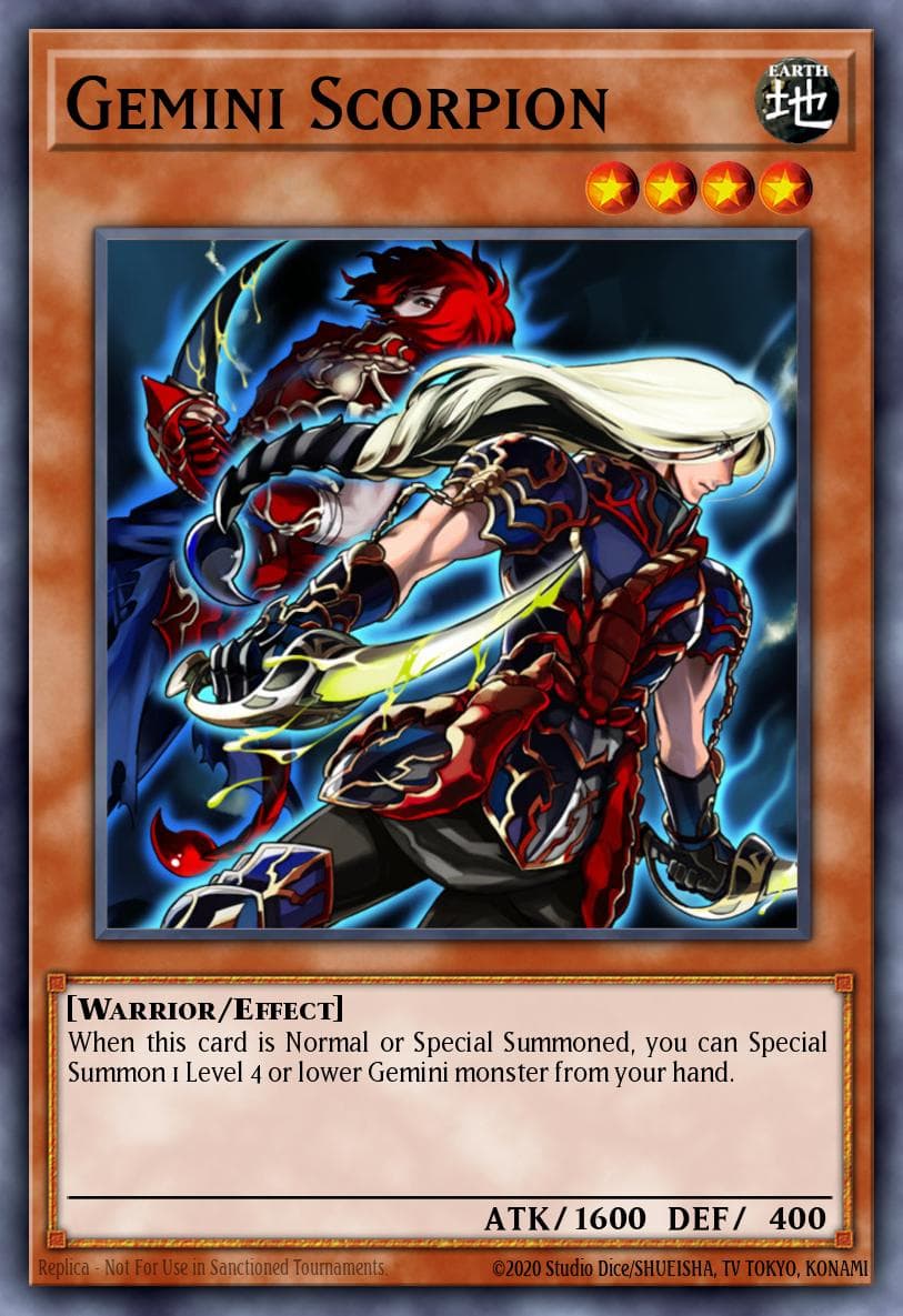 Gemini Scorpion Stardust Overdrive: Special Edition card