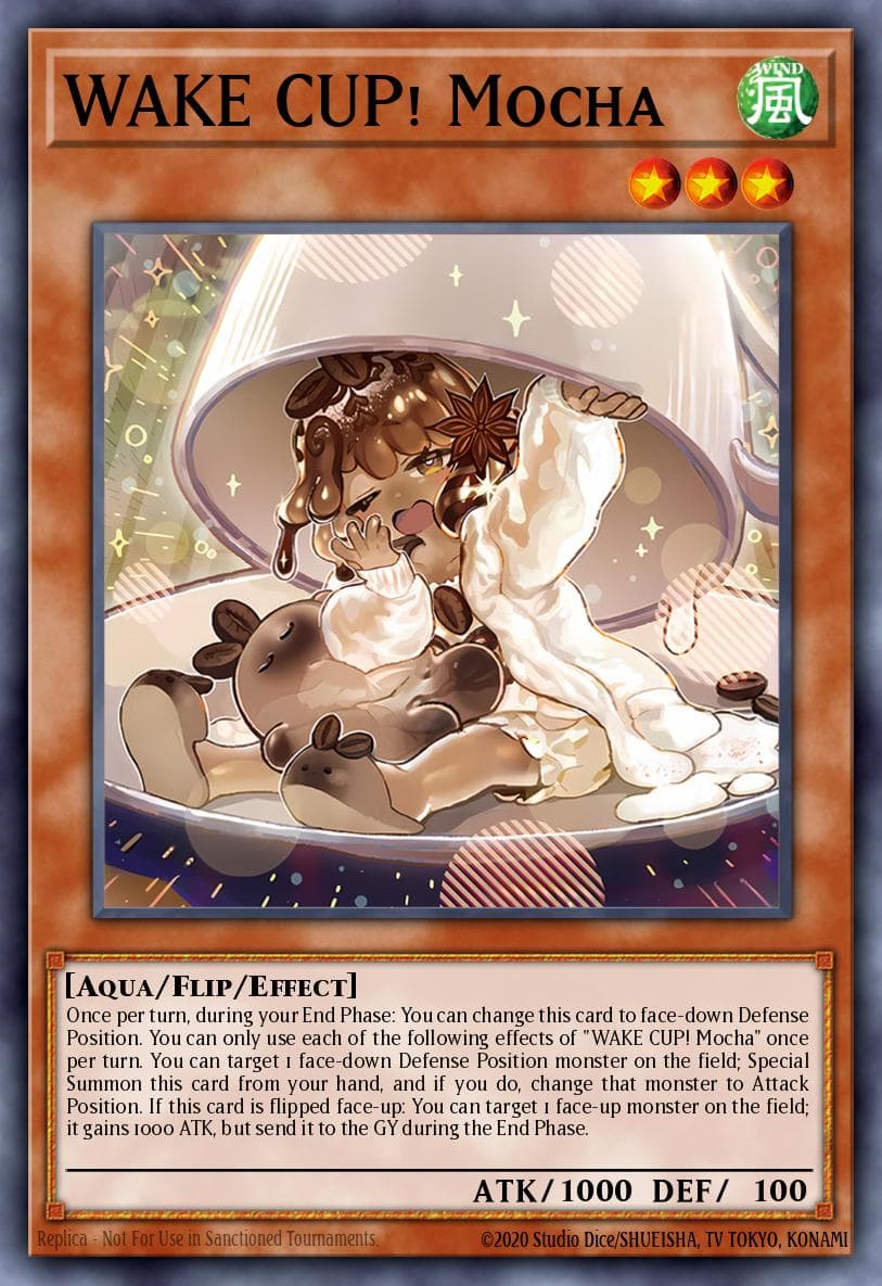 WAKE CUP! Mocha Duelist's Advance card