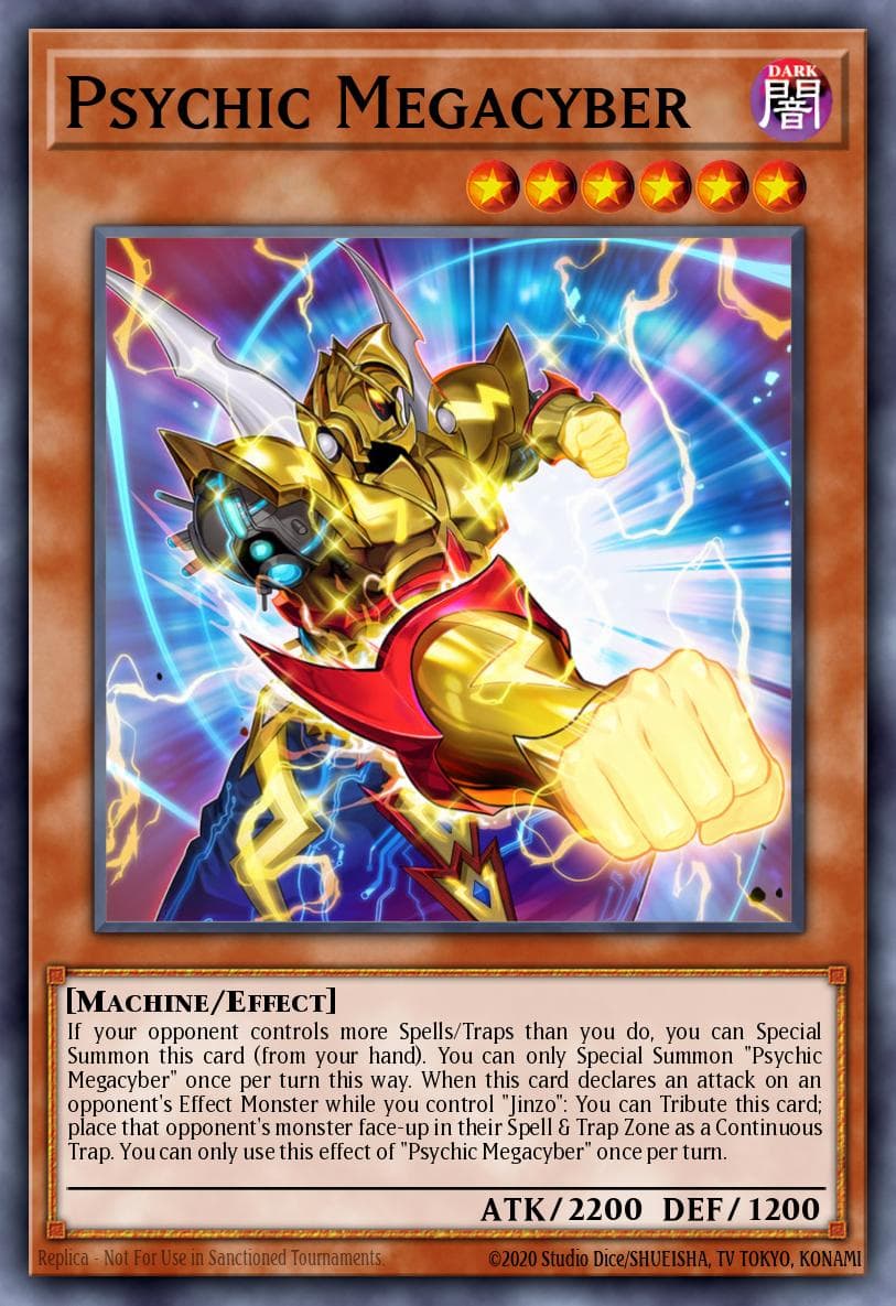 Psychic Megacyber Legendary Duelists: Rage of Ra card
