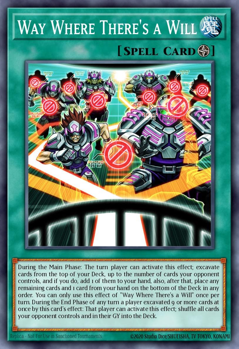 Way Where There's a Will Legacy of Destruction card