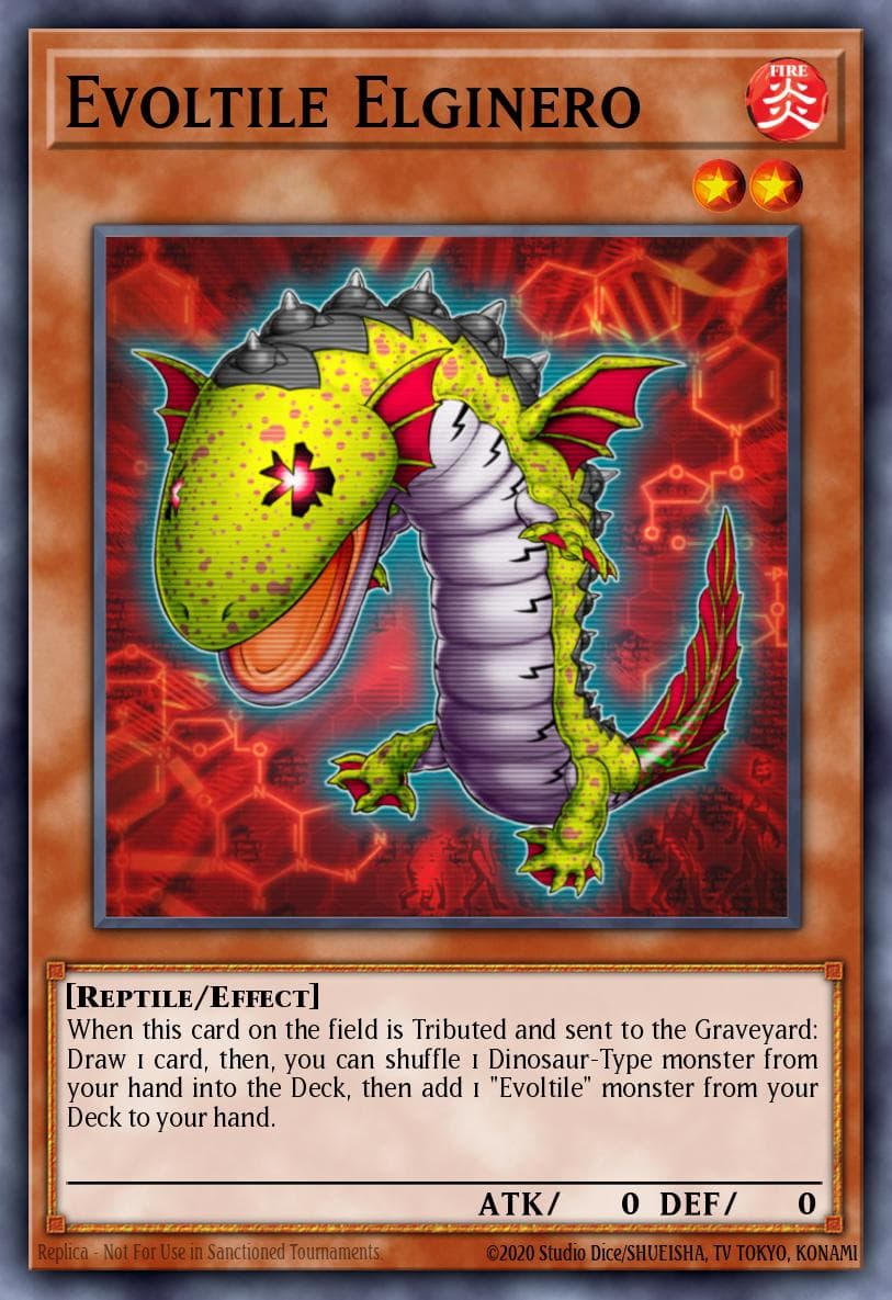 Evoltile Elginero Galactic Overlord Sneak Peek Participation Card card