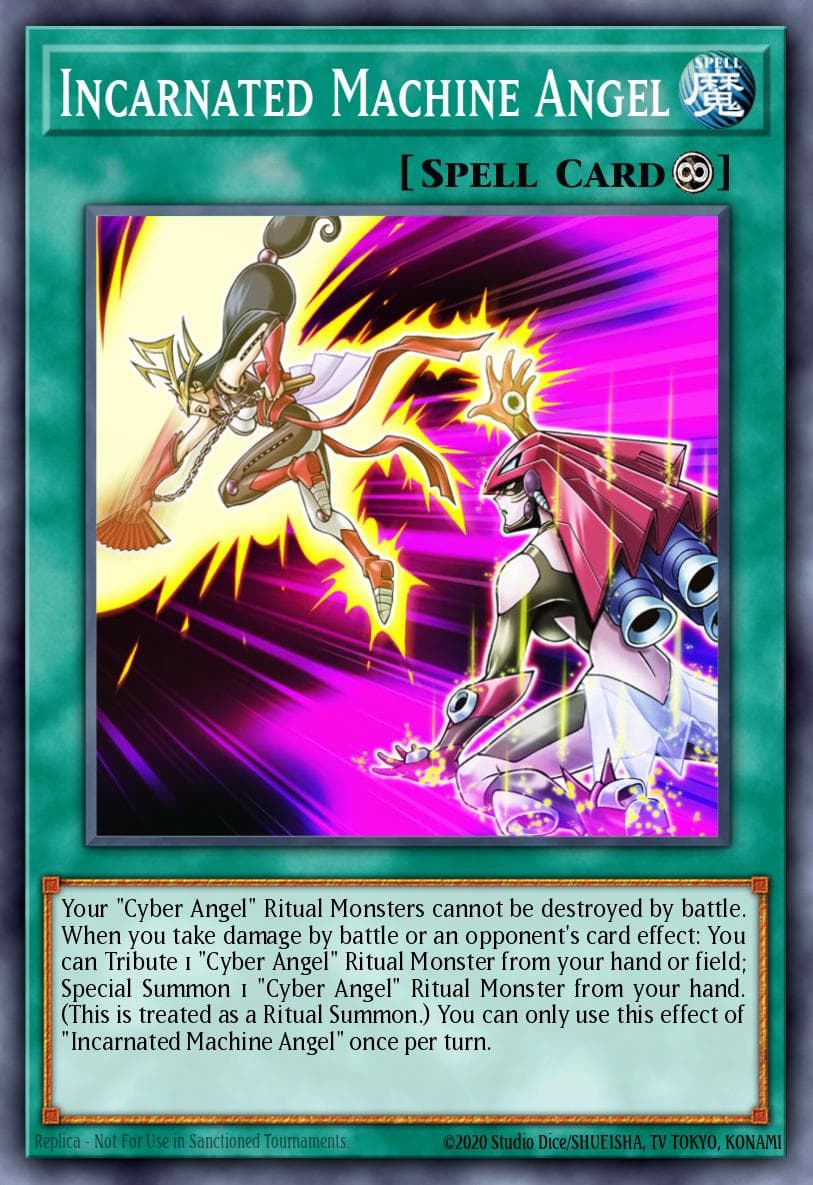 Incarnated Machine Angel Legendary Duelists: Season 2 card