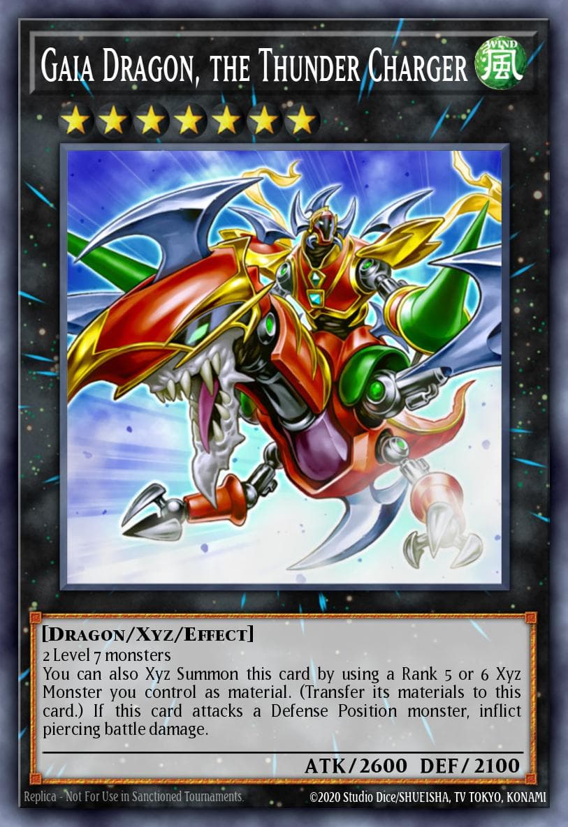 Gaia Dragon, the Thunder Charger Battles of Legend: Chapter 1 card