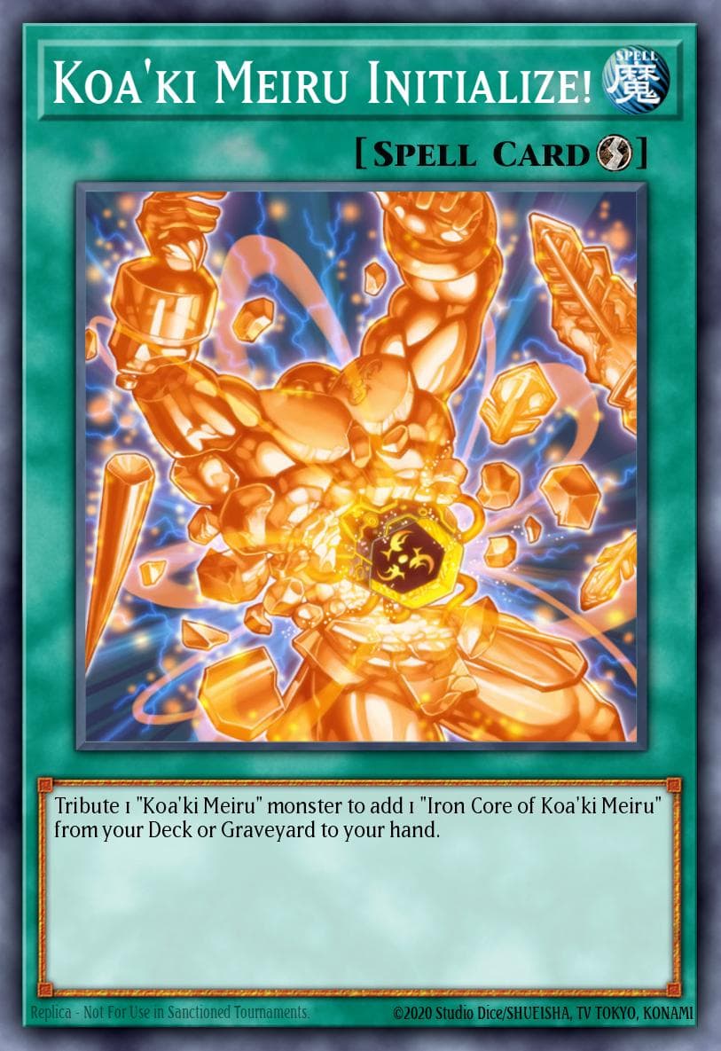 Koa'ki Meiru Initialize! The Shining Darkness Sneak Peek Participation Card card