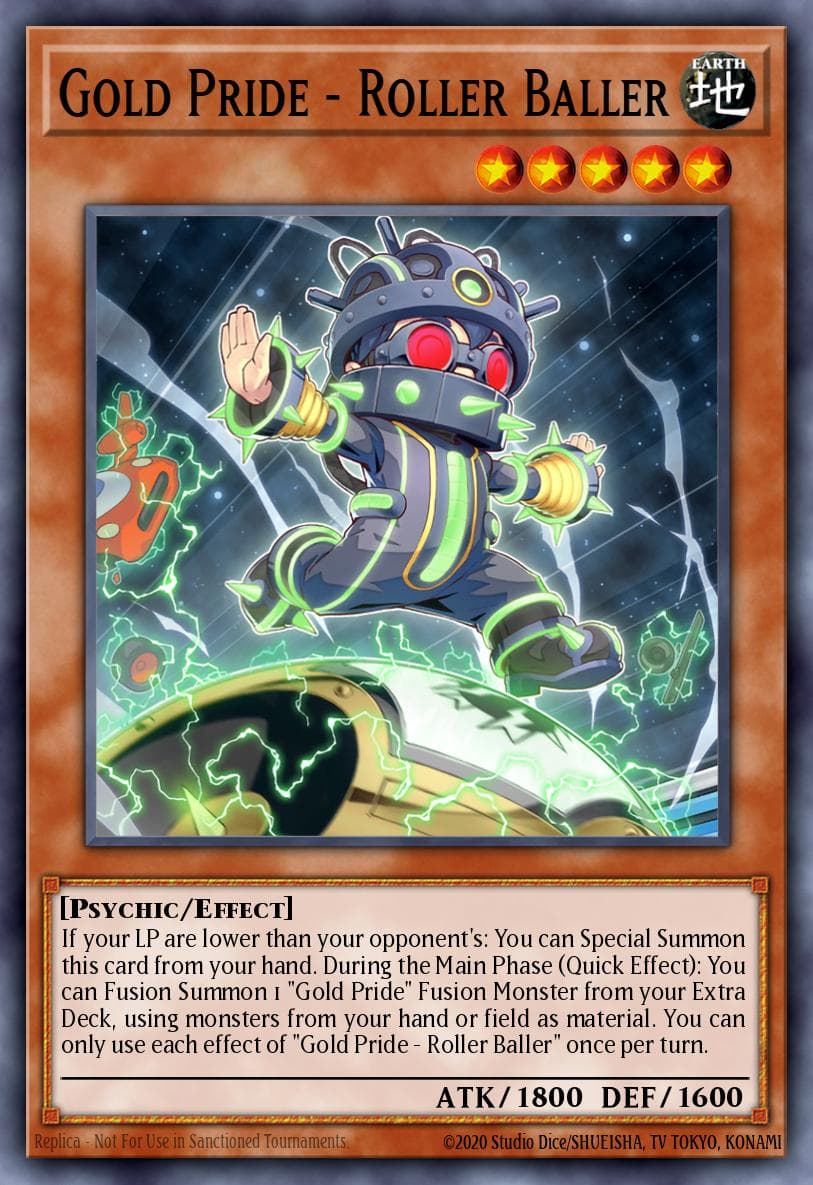 Gold Pride - Roller Baller Cyberstorm Access card