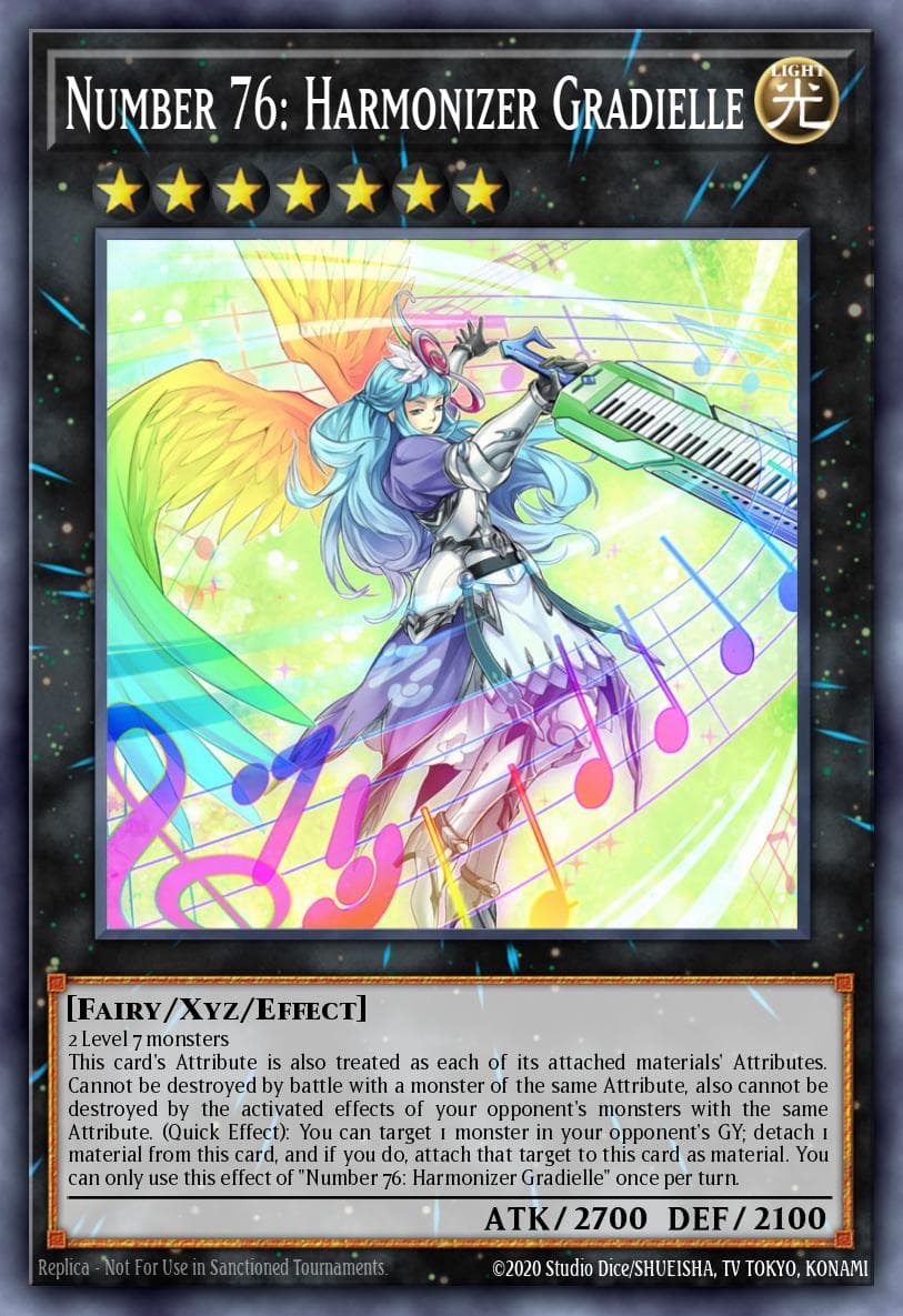 Number 76: Harmonizer Gradielle Battles of Legend: Hero's Revenge card