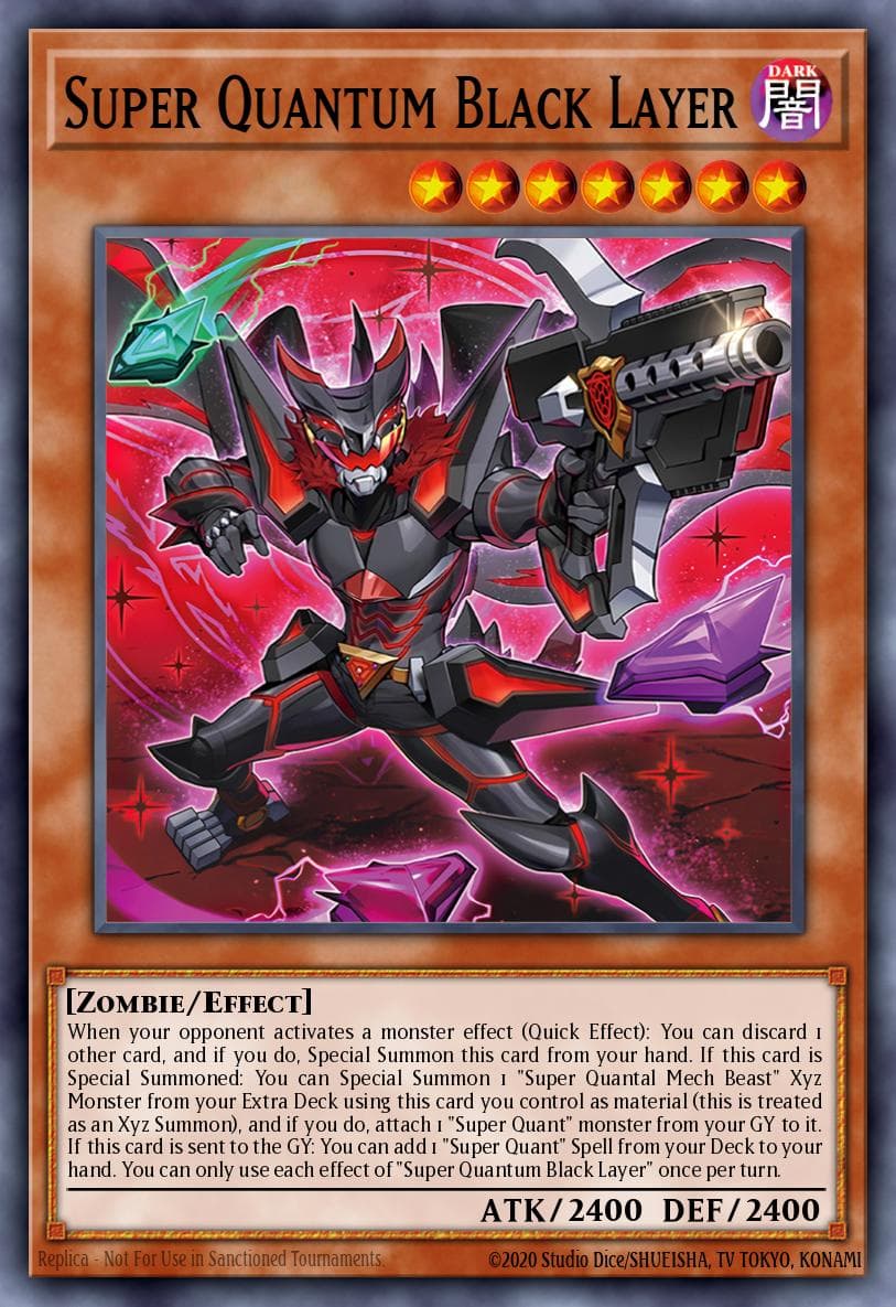 Super Quantum Black Layer Duelist's Advance card