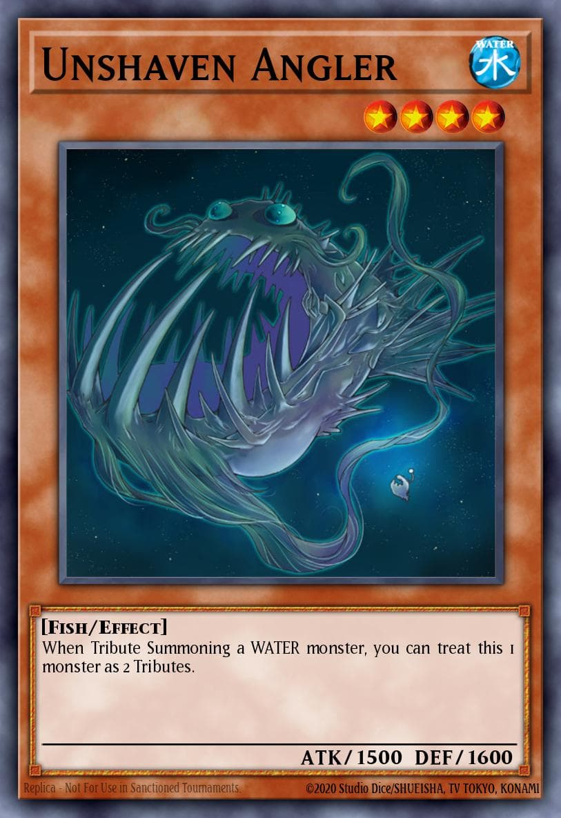 Unshaven Angler Structure Deck: Fury from the Deep card