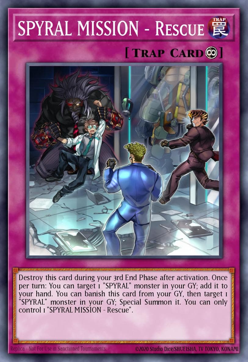 SPYRAL MISSION - Rescue Maximum Crisis: Special Edition card
